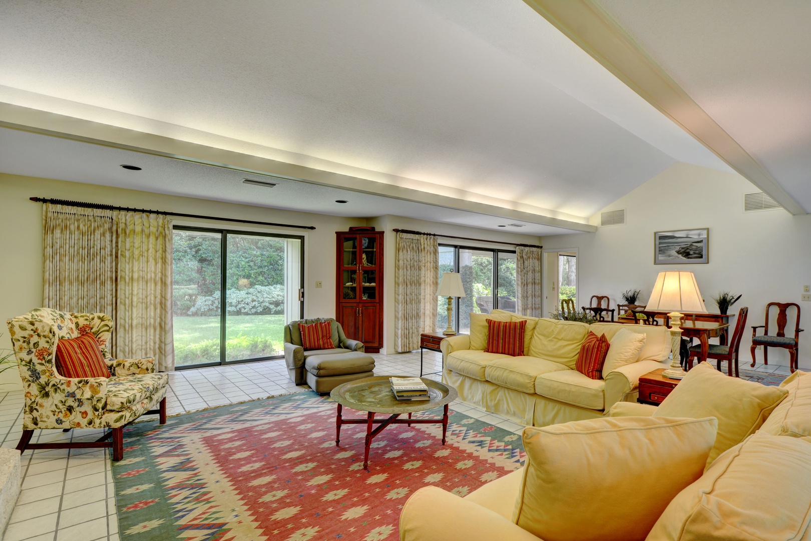 Dining Area and Living Room