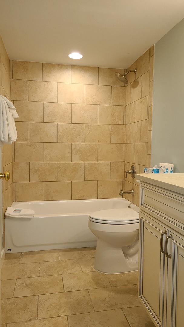 Guest Bathroom with Tub/Shower Combo