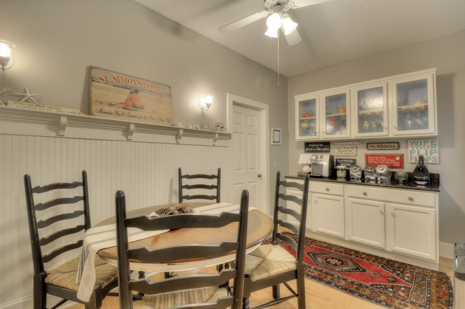 Dining Area and Coffee Bar