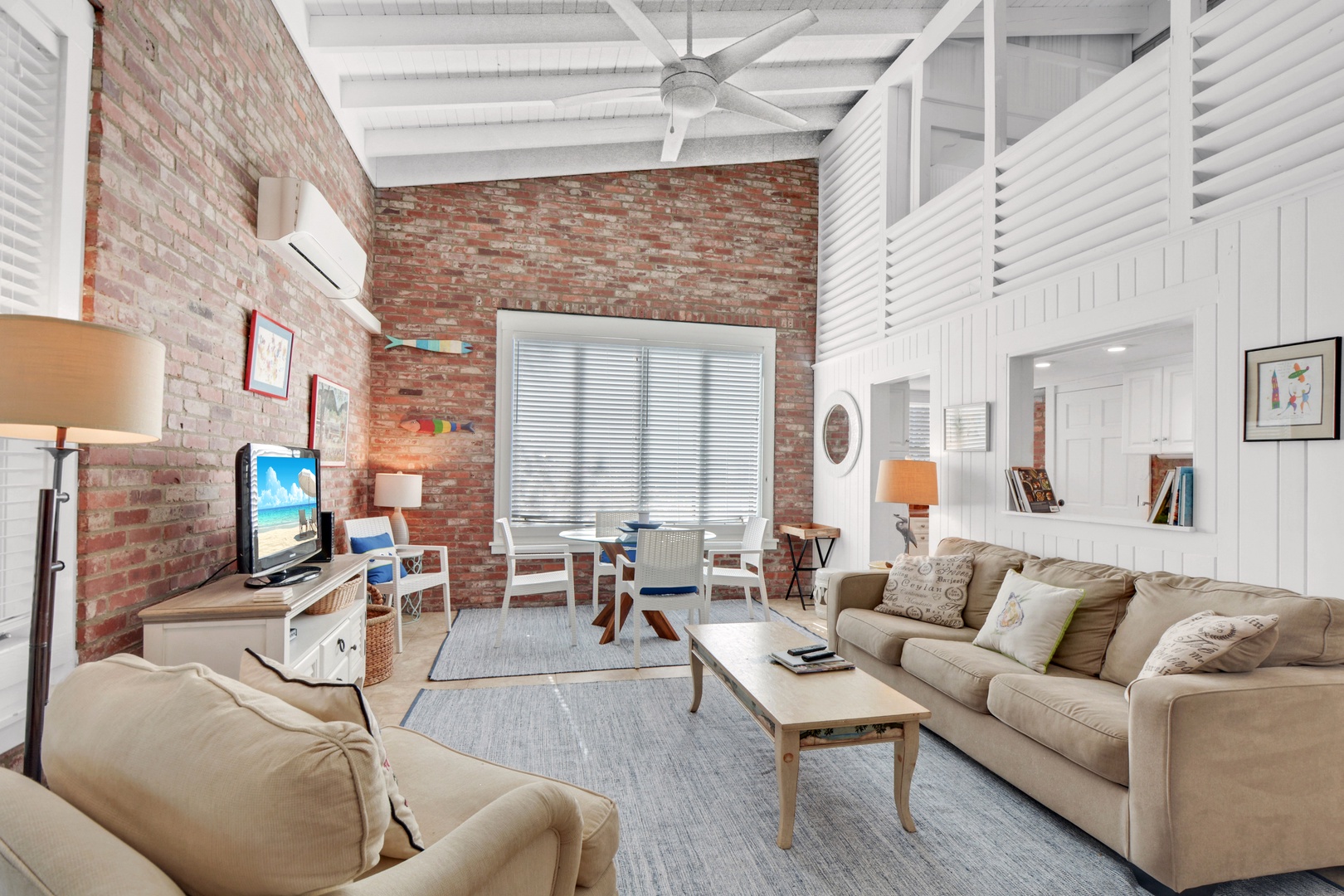 Living Room and Dining Area