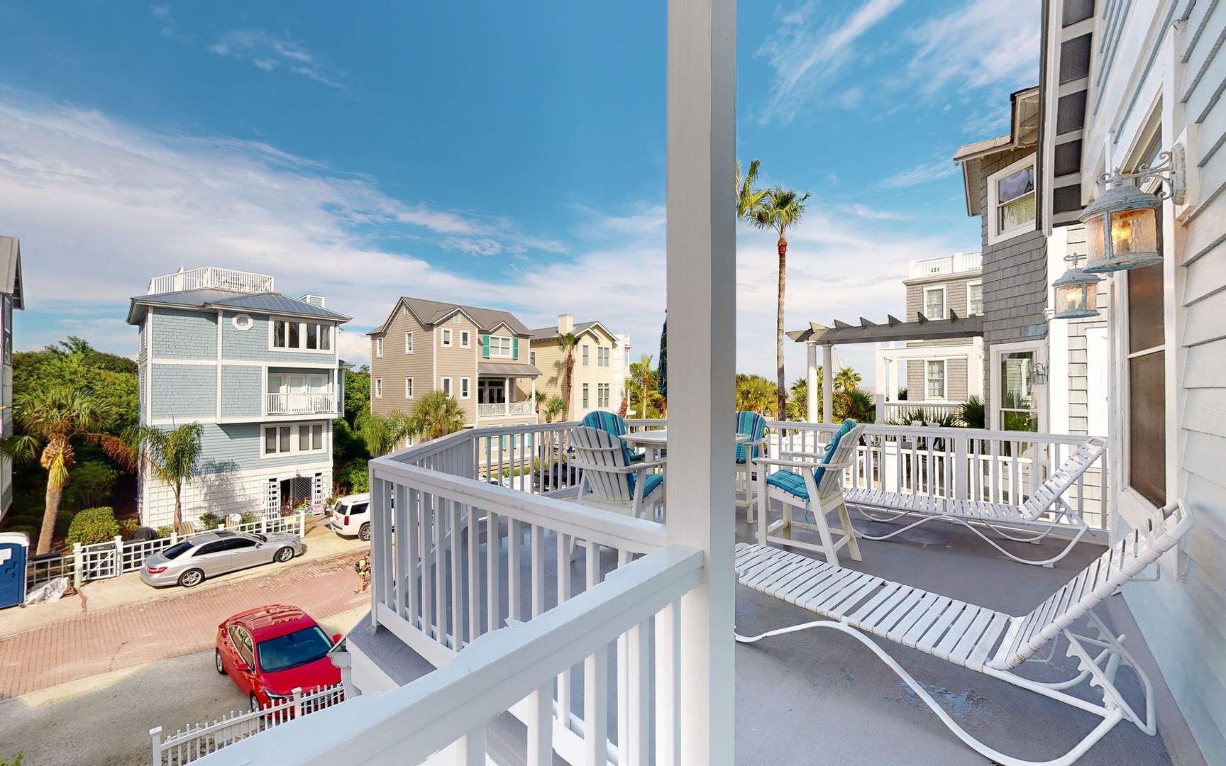 Upstairs Balcony