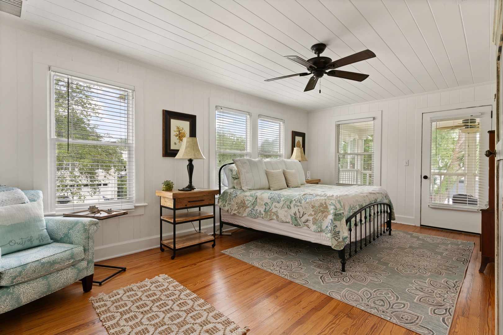 Upstairs, Primary Bedroom, King Bed