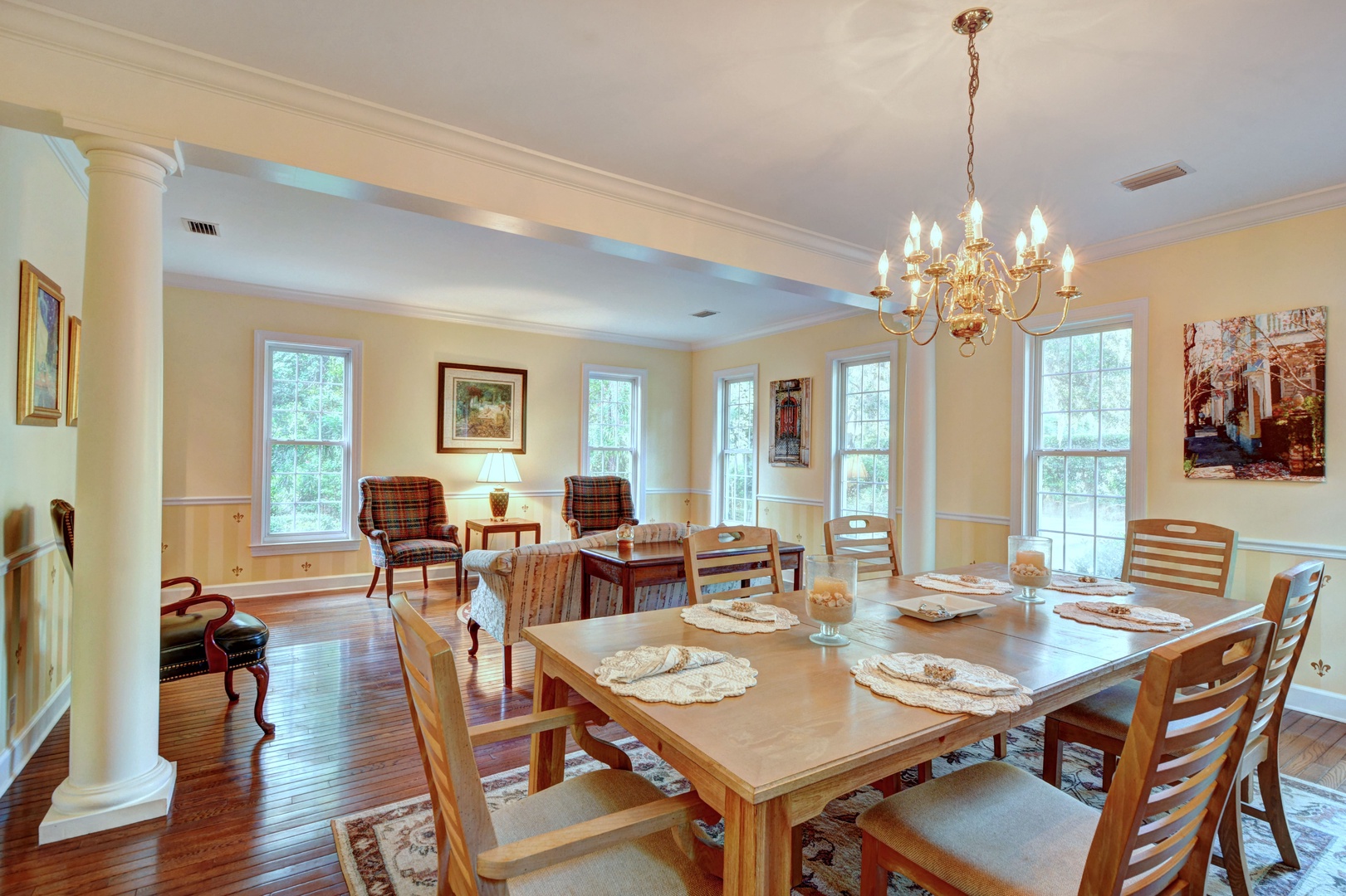 Dining Area and Sitting Room