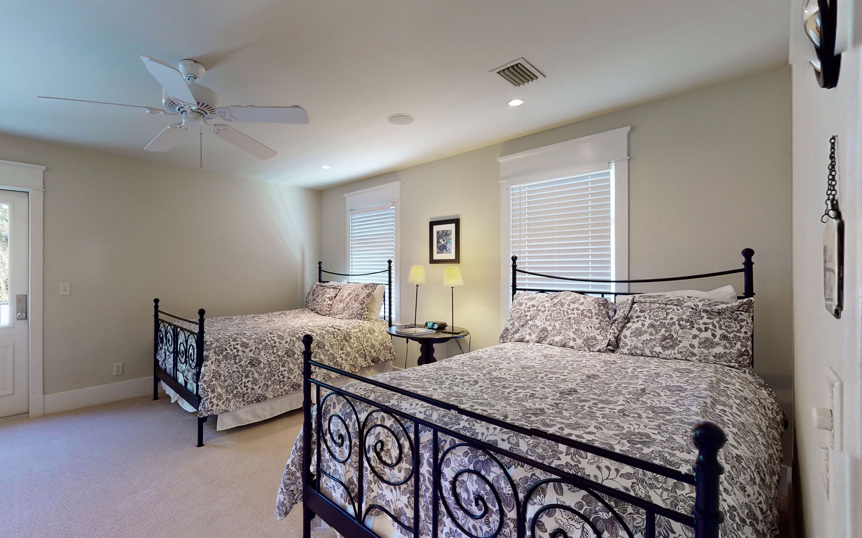 Upstairs Guest Bedroom 3~ Two Double Beds