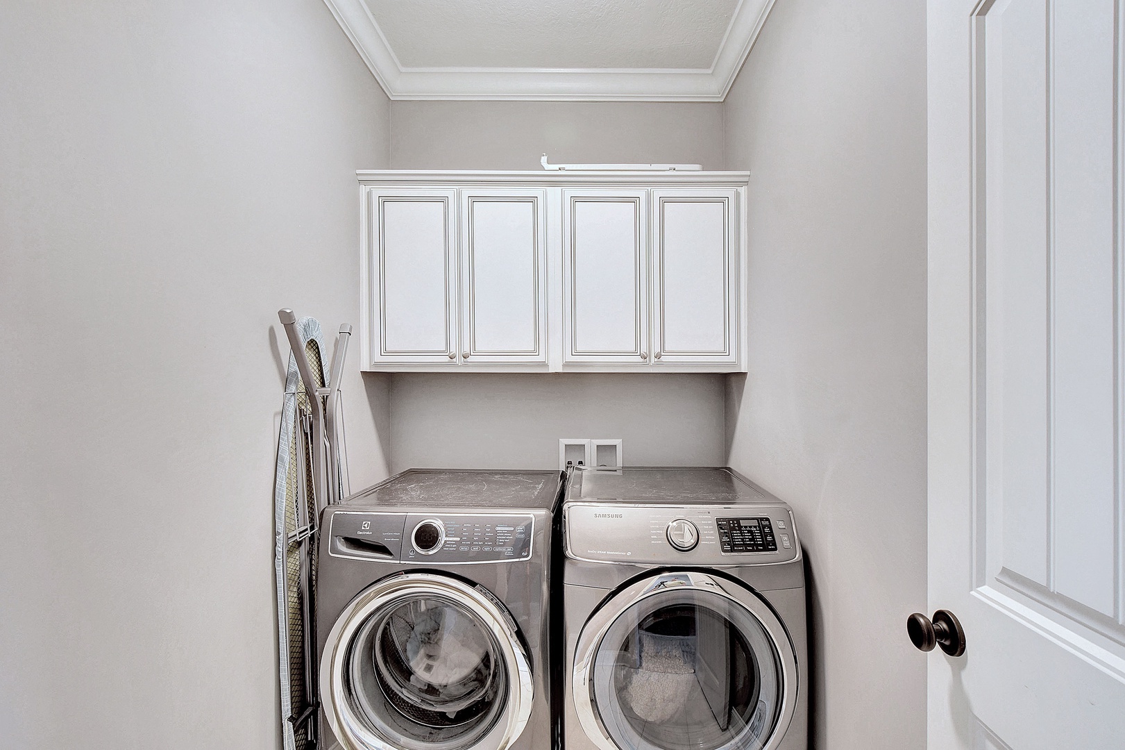 Upstairs, Laundry Area