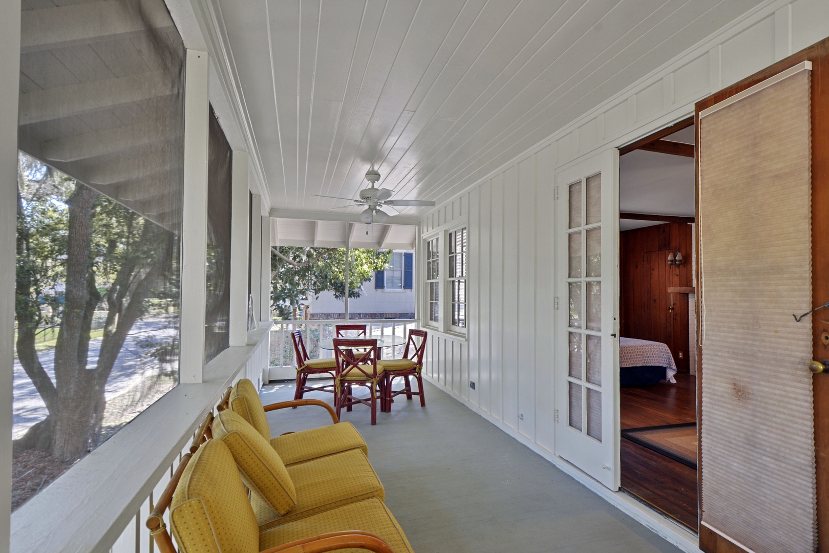 Upstairs Bedroom, Screened Porch