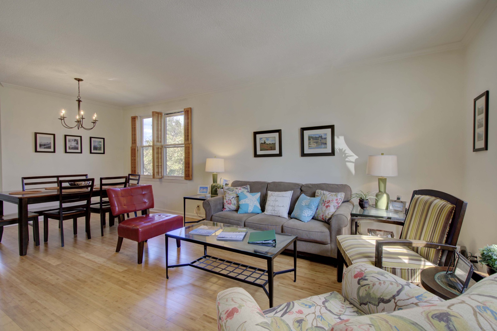 Living Room and Dining Area