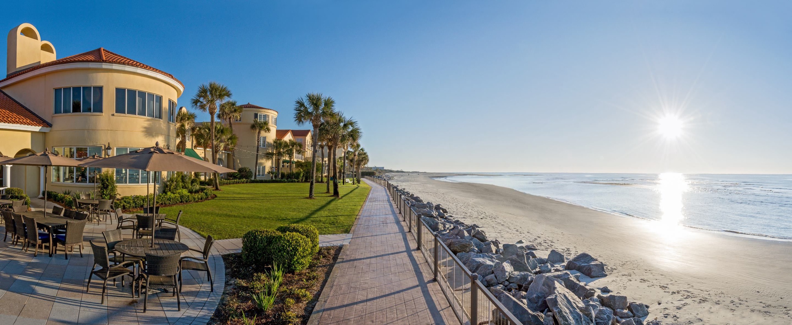 King and Prince Walkway and Beach