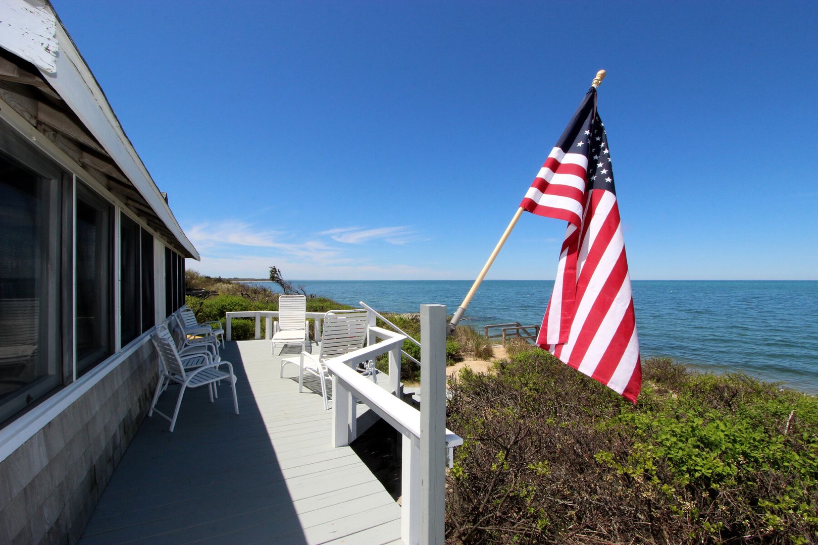 100 feet of Private Beach Front