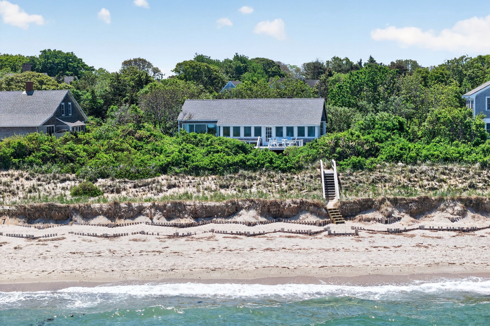 100 feet of Private Beach Front
