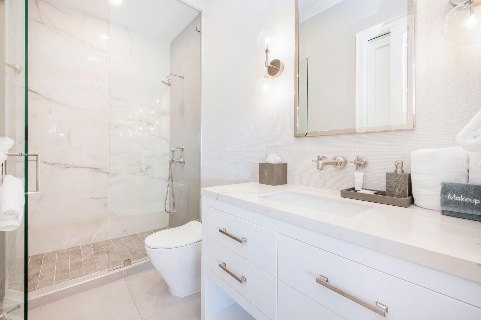 Guest ensuite #1 with shower.