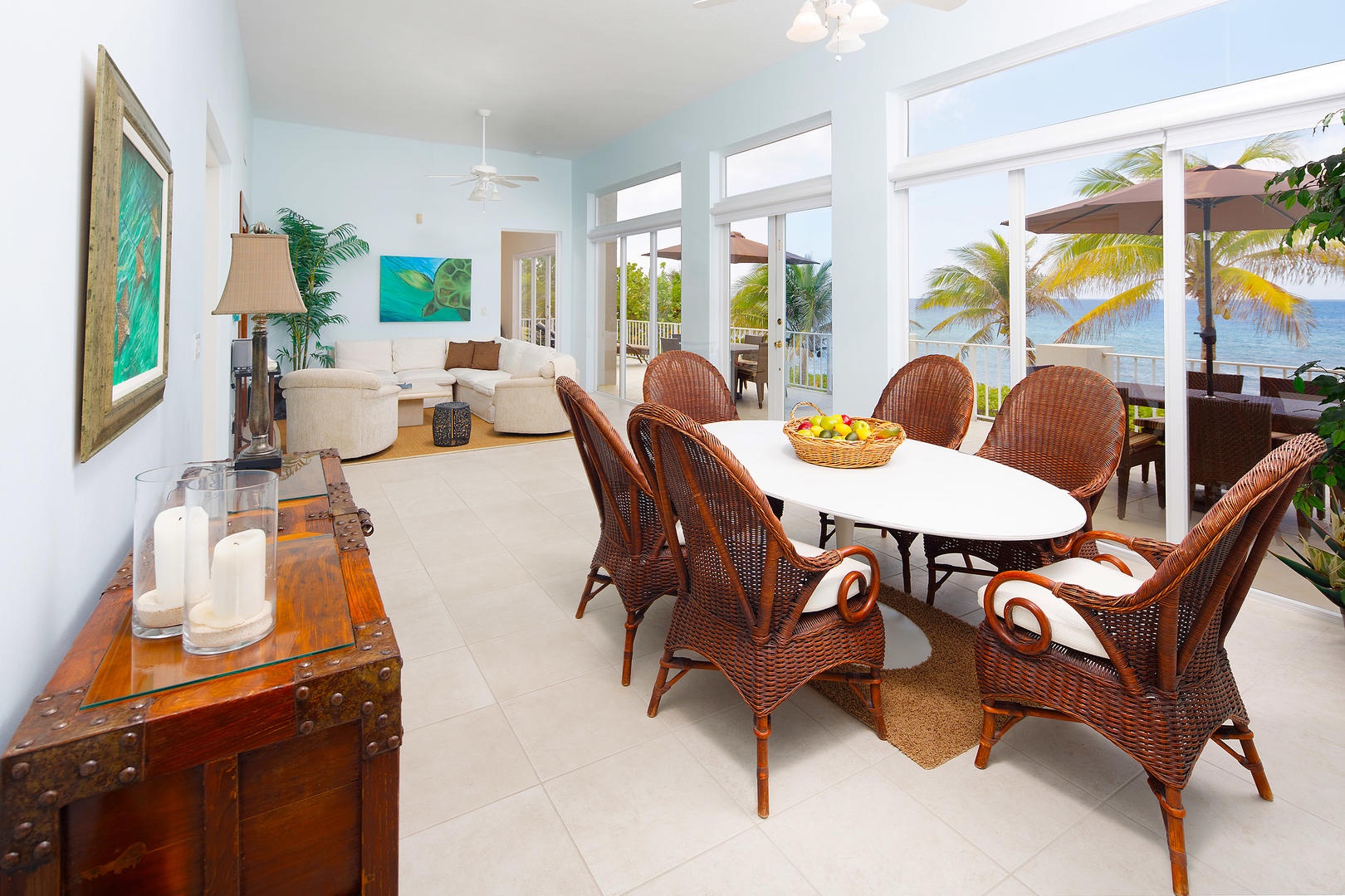 A great spot to gather after a long day in the sunshine.