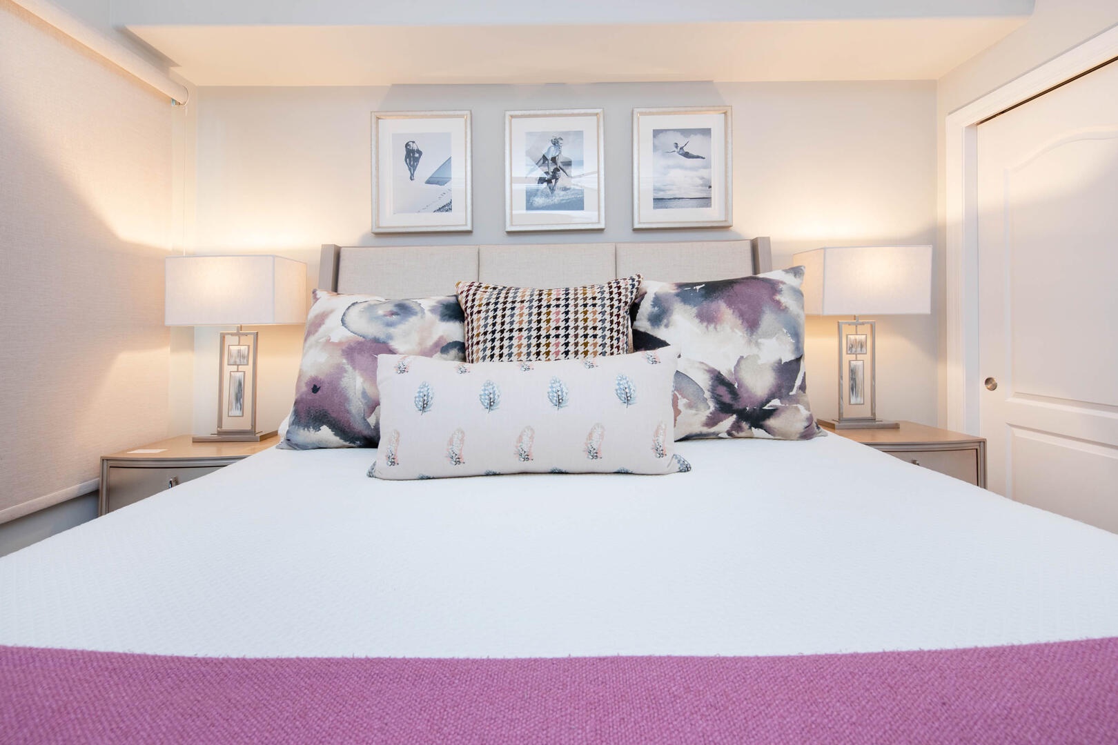 Guest Suite #2 with king bed.