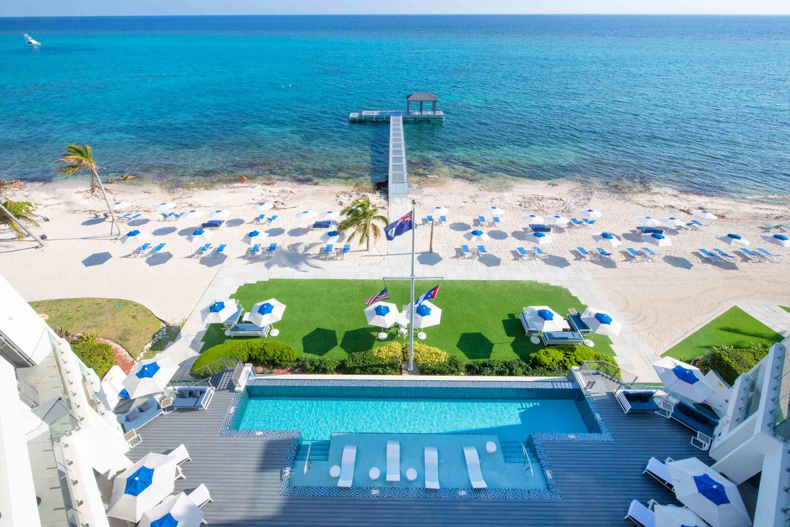 Resort Pool, Beach, Dock