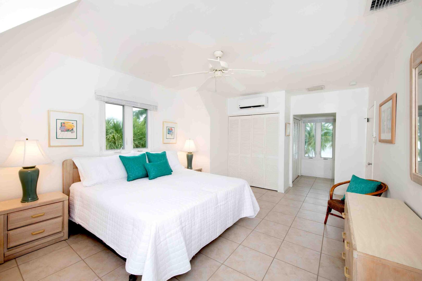 All bedding, sheets, and linens are provided during your stay.