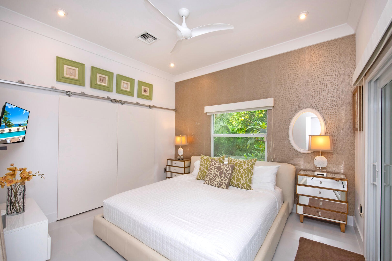 East Bedroom with King Bed.