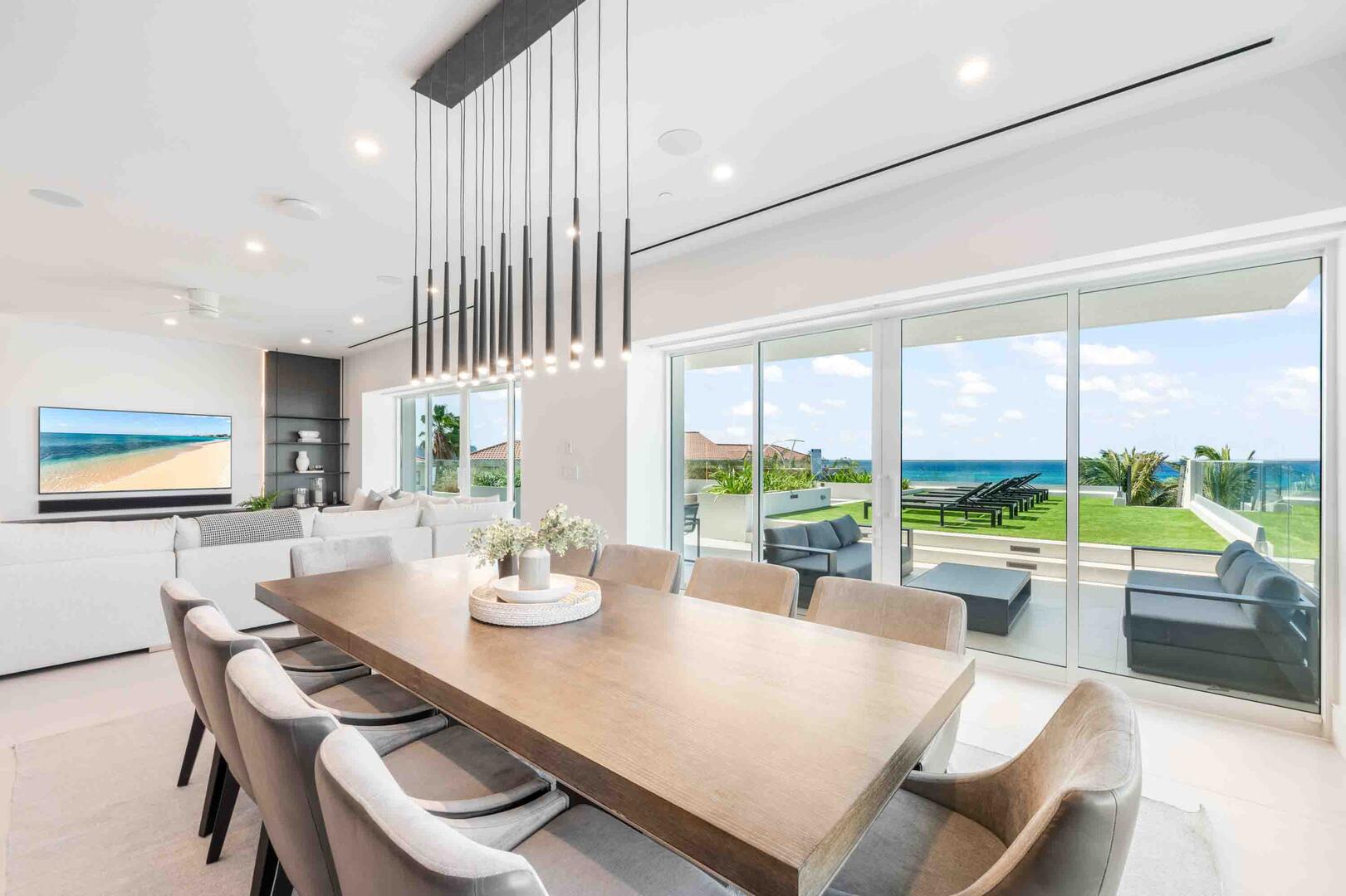 Hire a private chef for a night of gourmet dining.