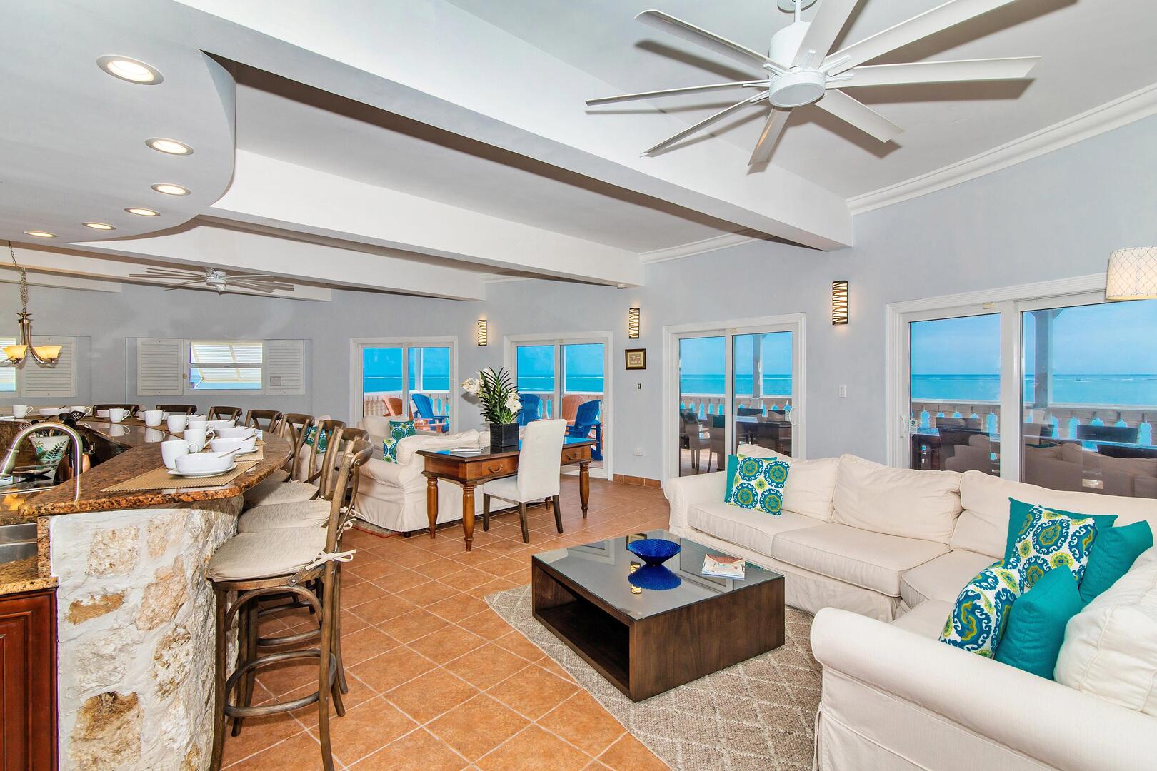 Another view of the great room.