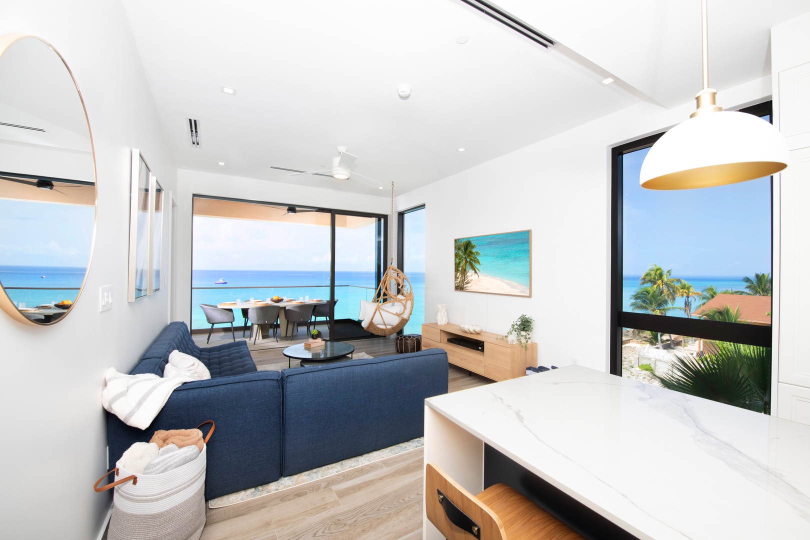 Spacious living area