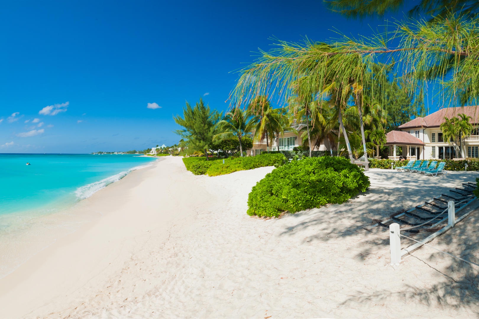 Enjoy this slice of beach all to yourself.