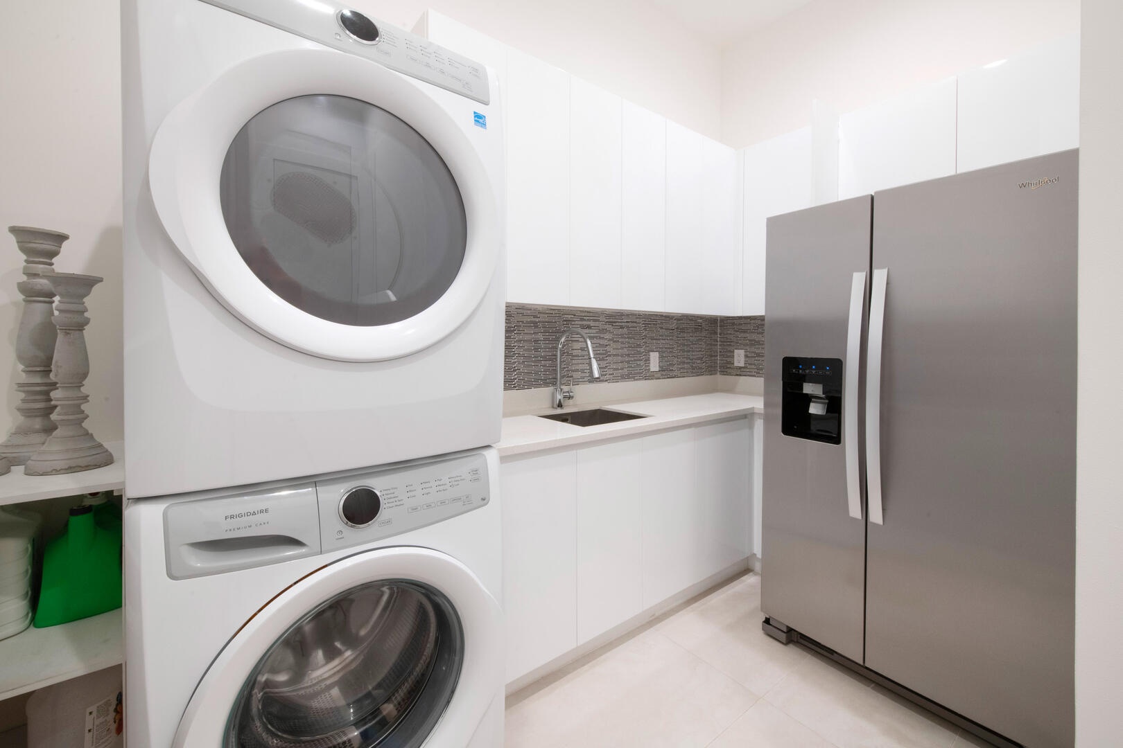 Laundry room.