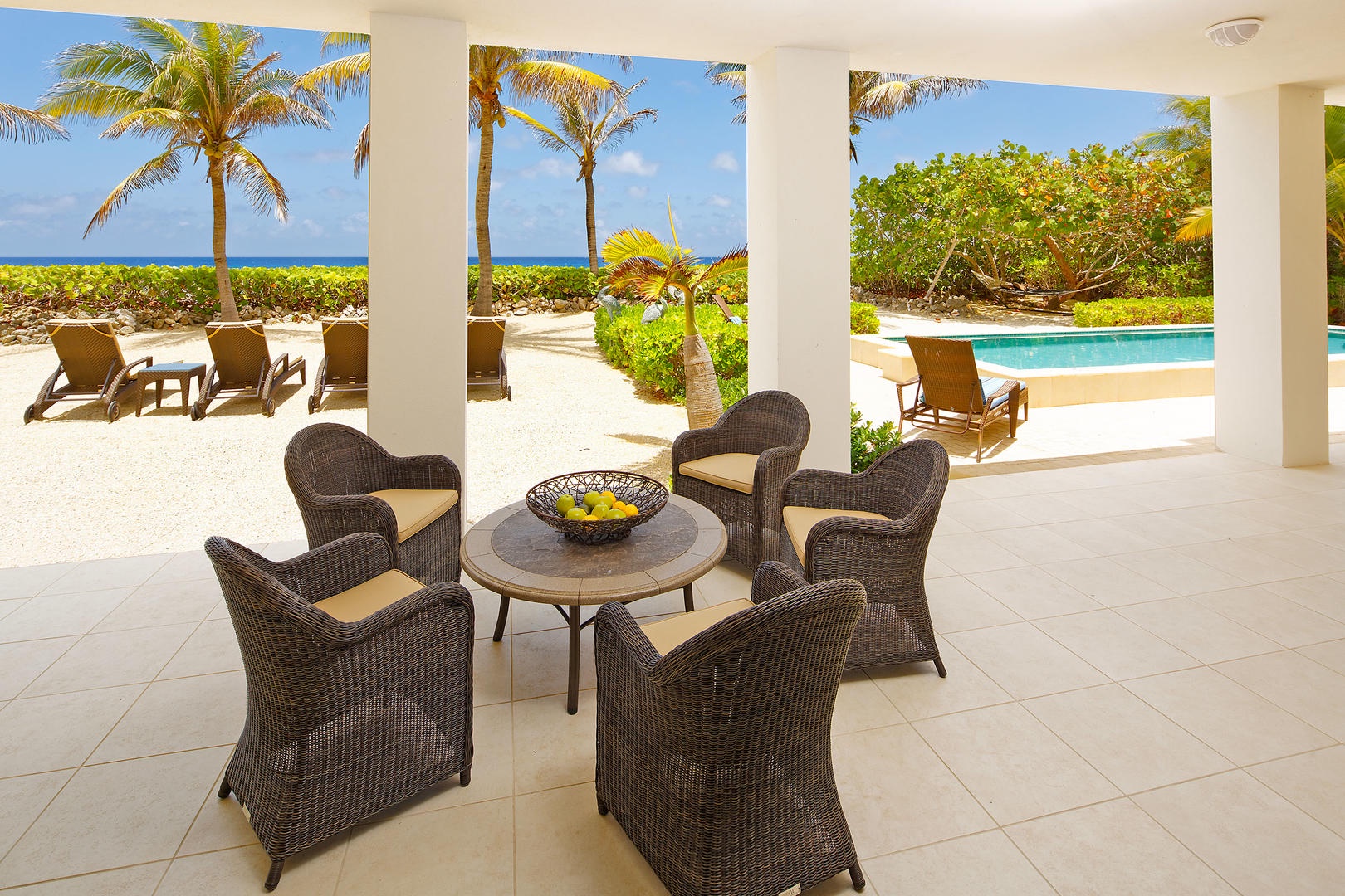 First Floor Breezeway Seating.