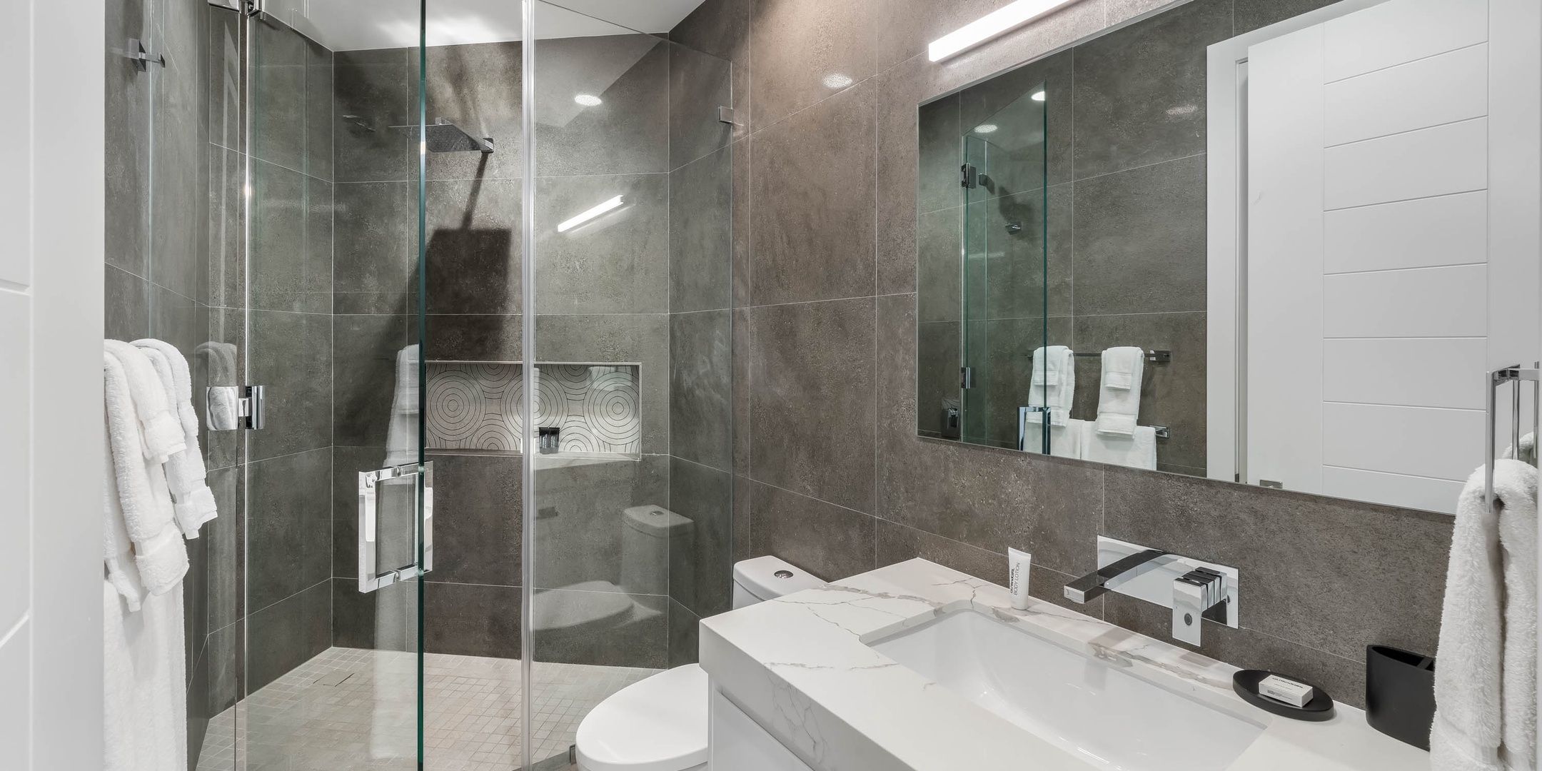 Bunk ensuite with shower.