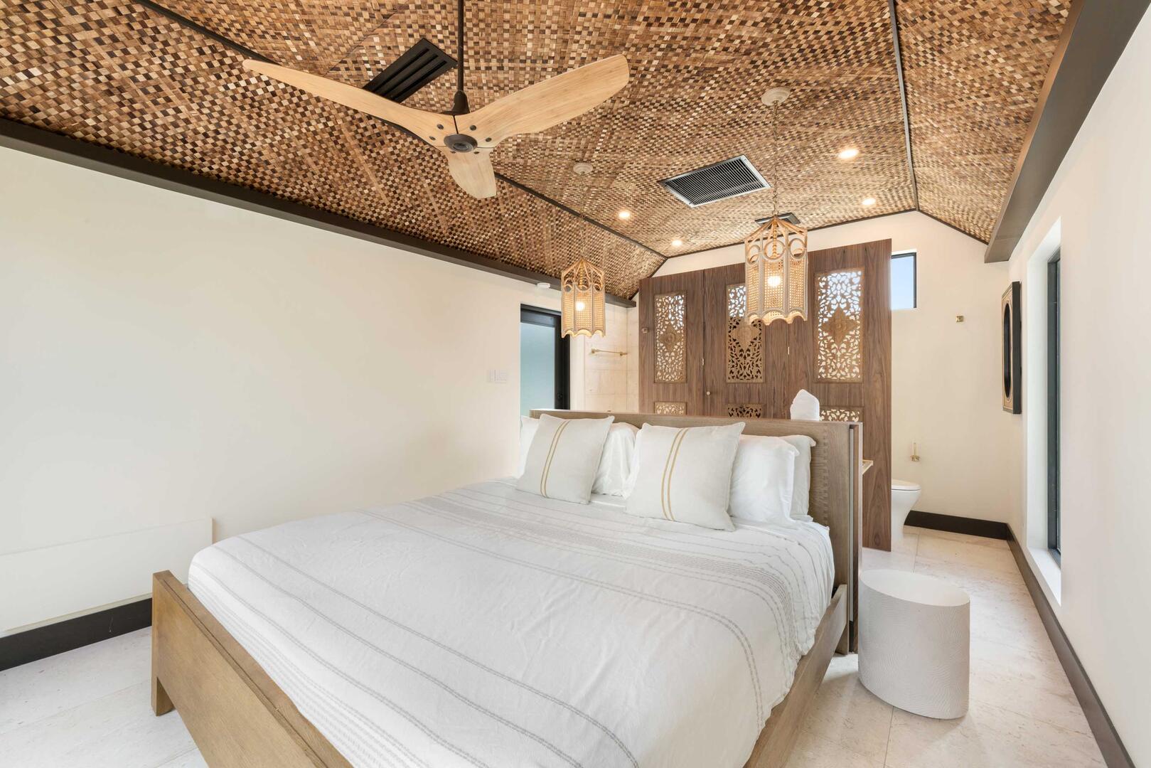 Bedroom 4 with in-room ensuite in the background.