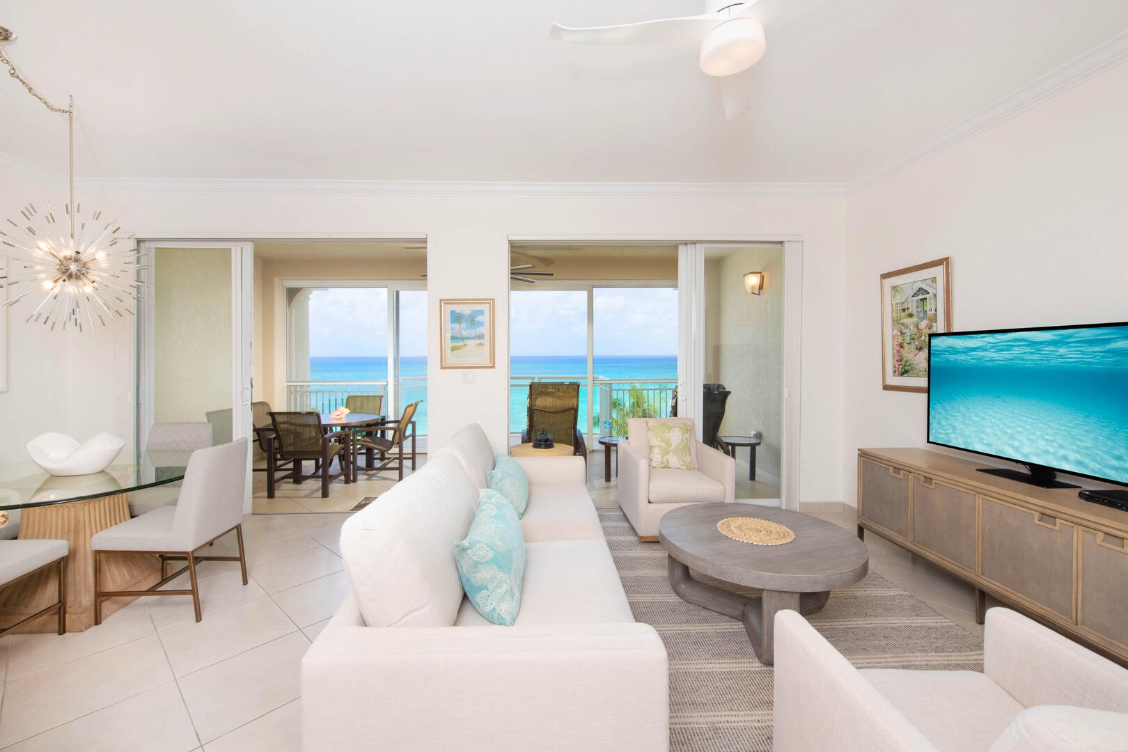 Complimentary housekeeping is provided on Mondays, Wednesdays, and Fridays.