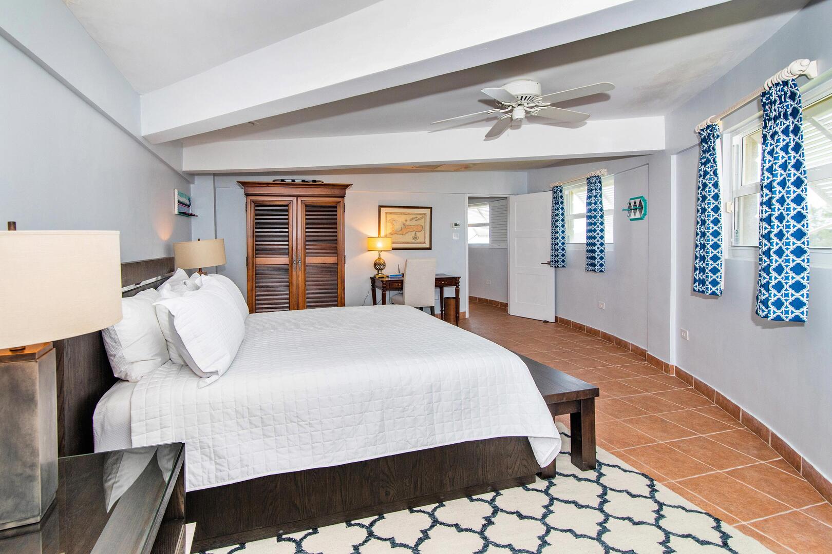 Opposite view of the south suite.