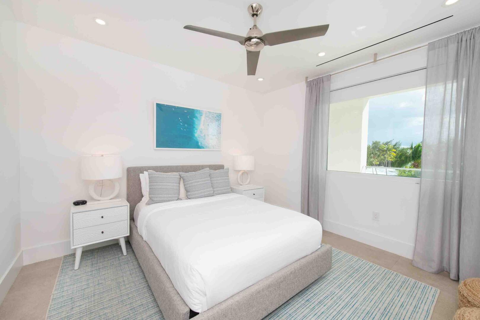 Guest Suite #2 with queen bed.