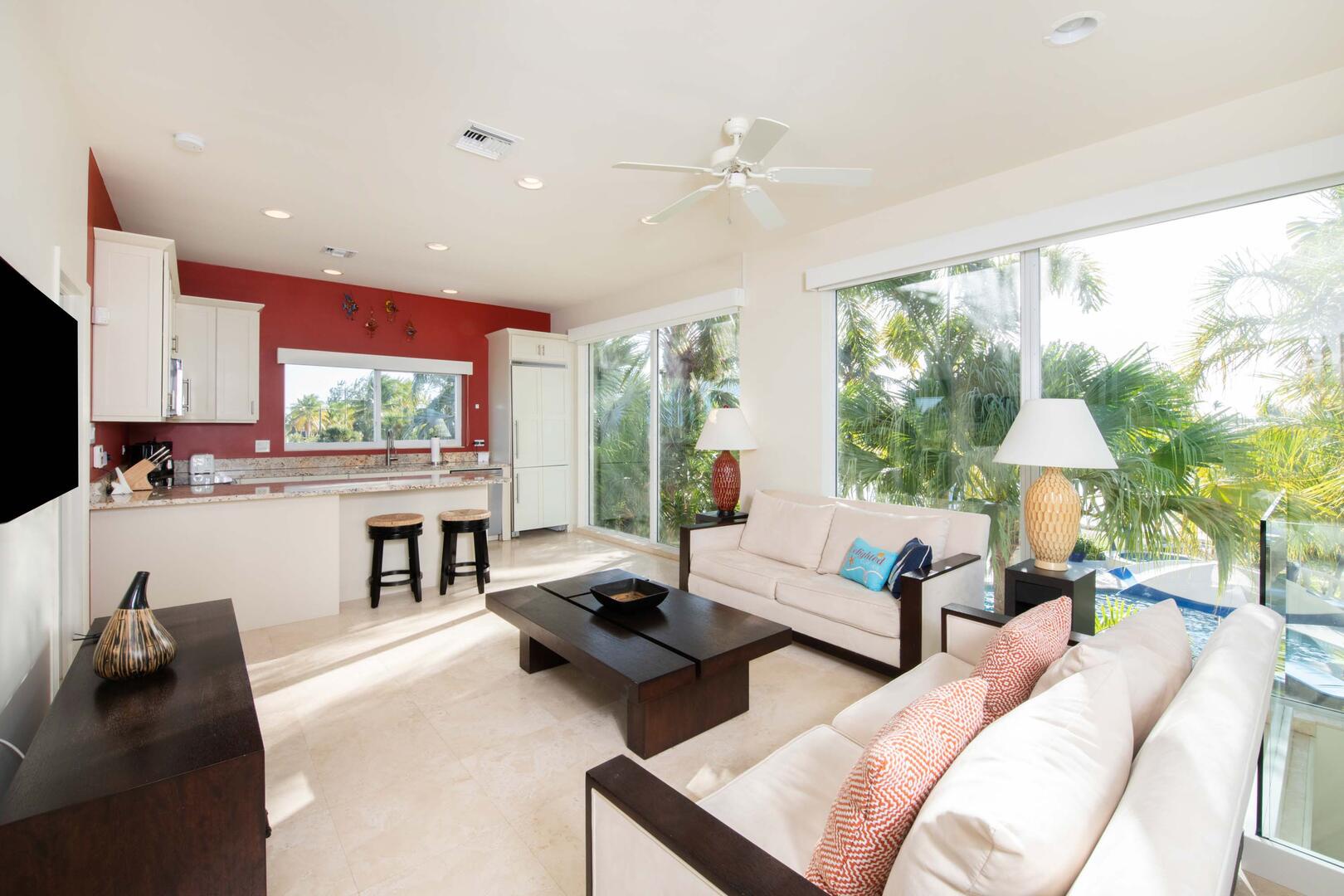 Guest Suite interiors.