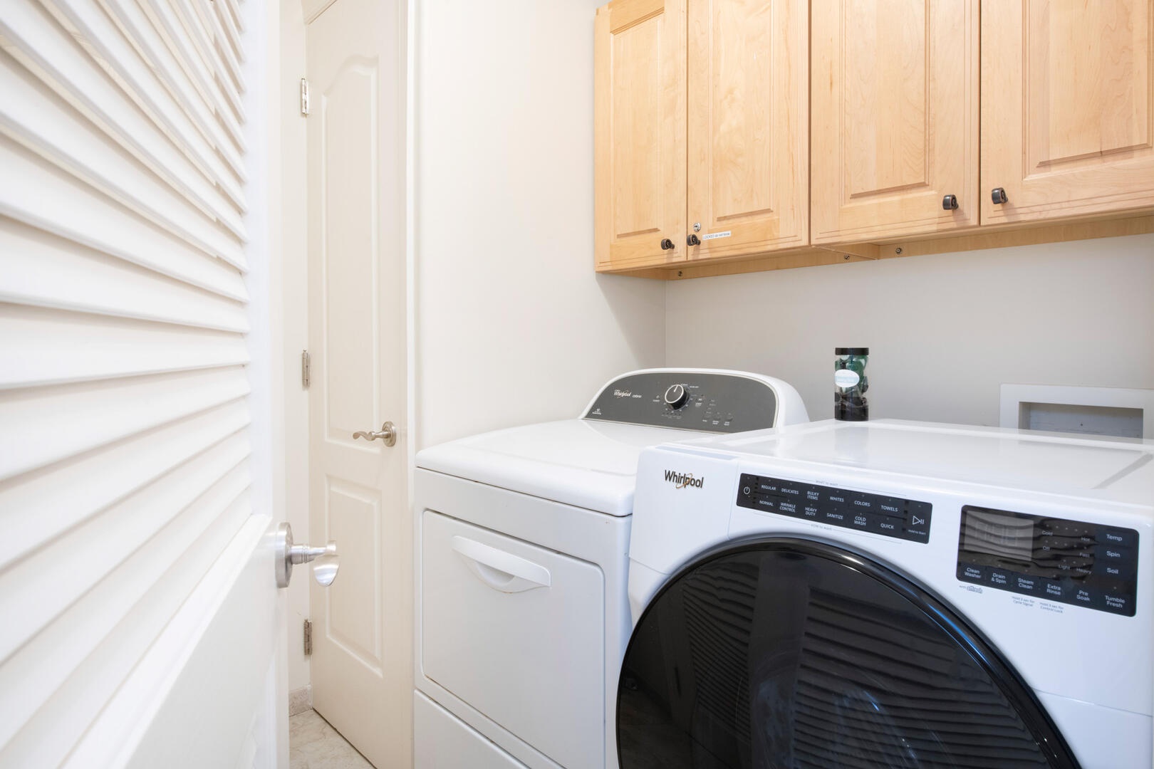 Laundry room.