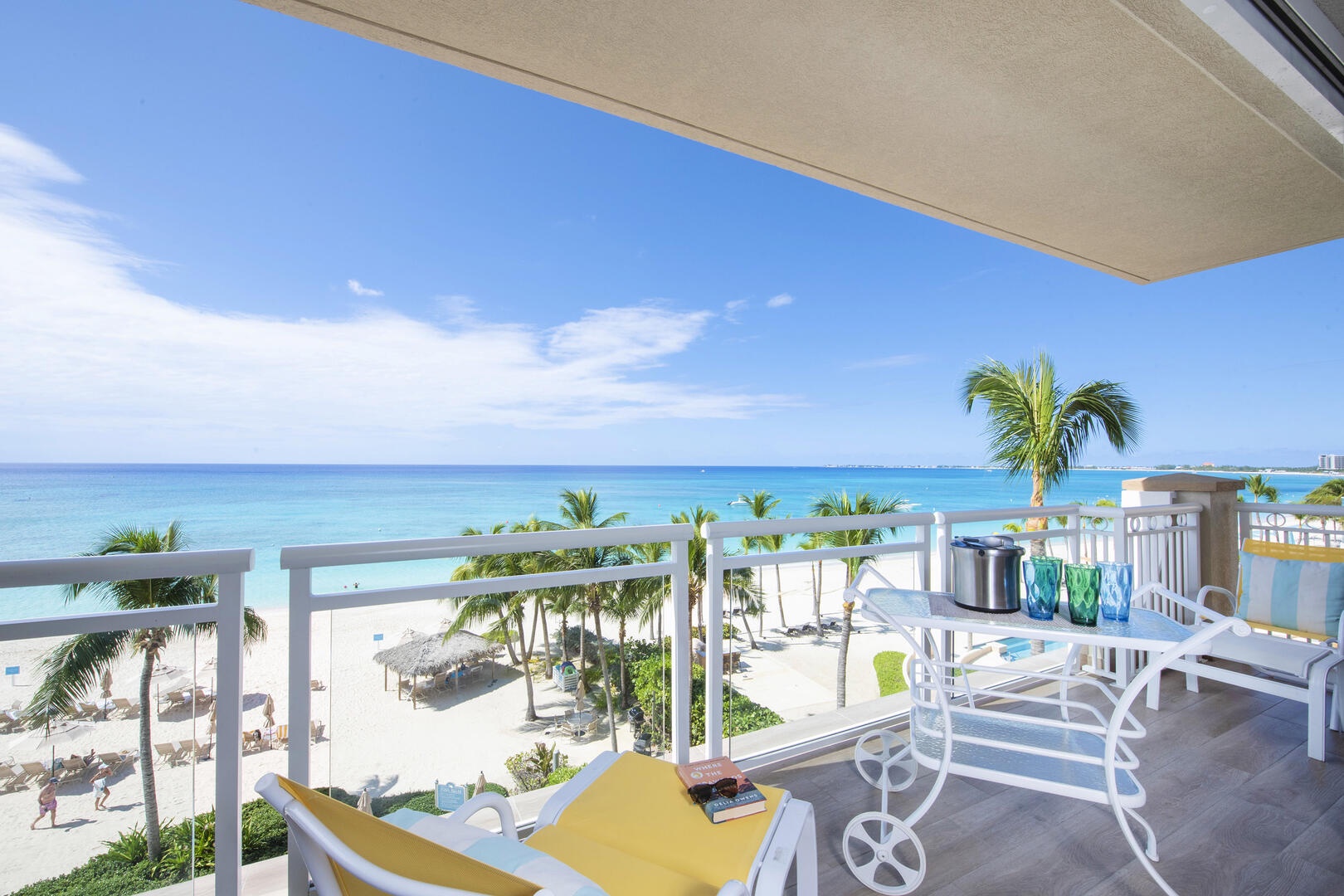 Seven Mile Beach views.