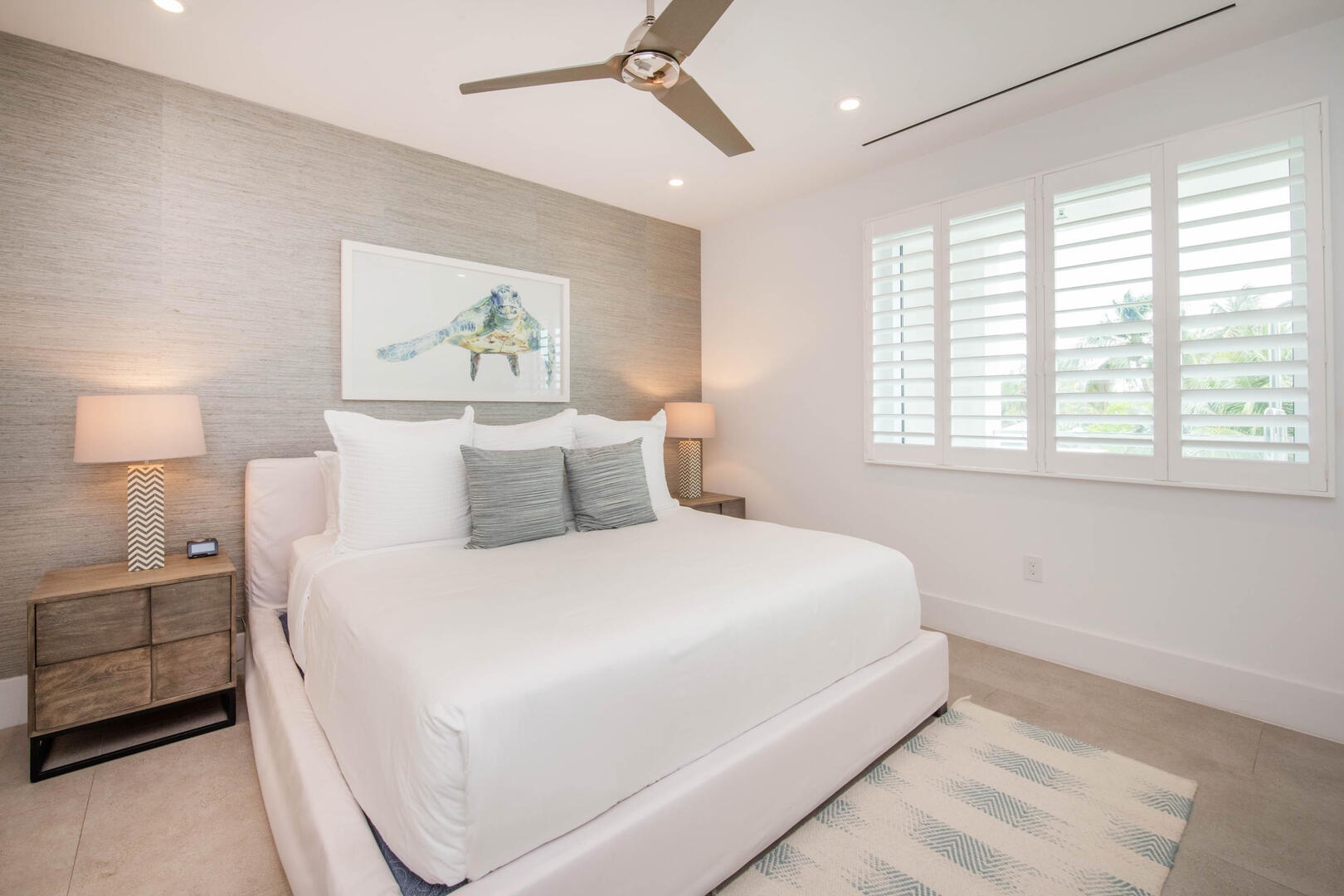 Guest Suite #2 with queen bed.