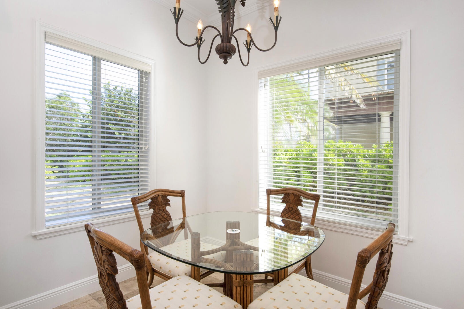 Small kitchen table.