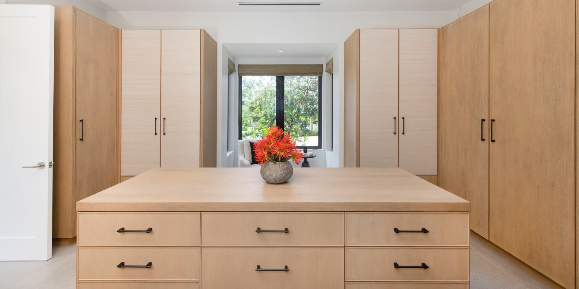 Large walk-in closet attached to the primary suite.