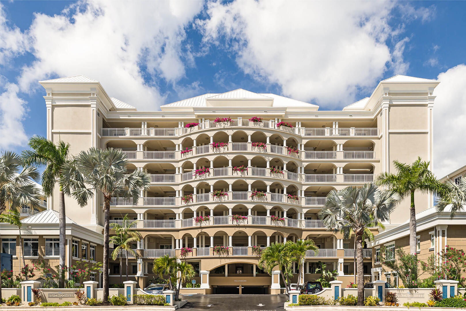 Complimentary underground parking is provided for all stays.