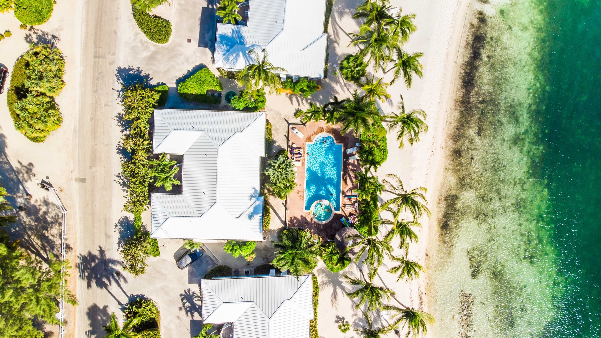 Aerial shot of Kaibo community.
