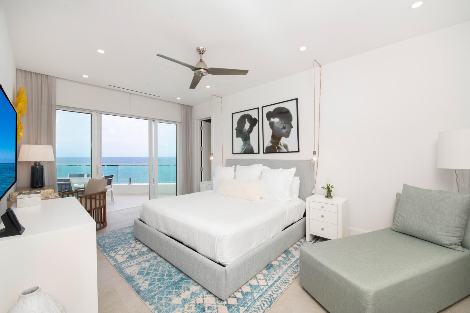 Primary Suite with King Bed.