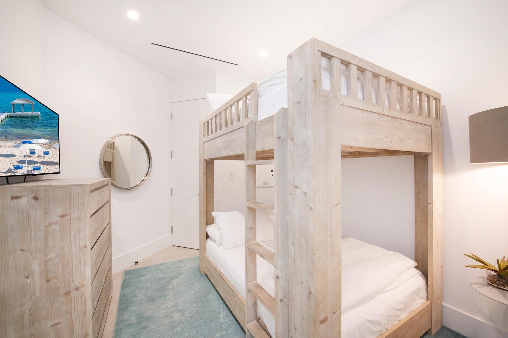 Bunk Suite with Smart TV.