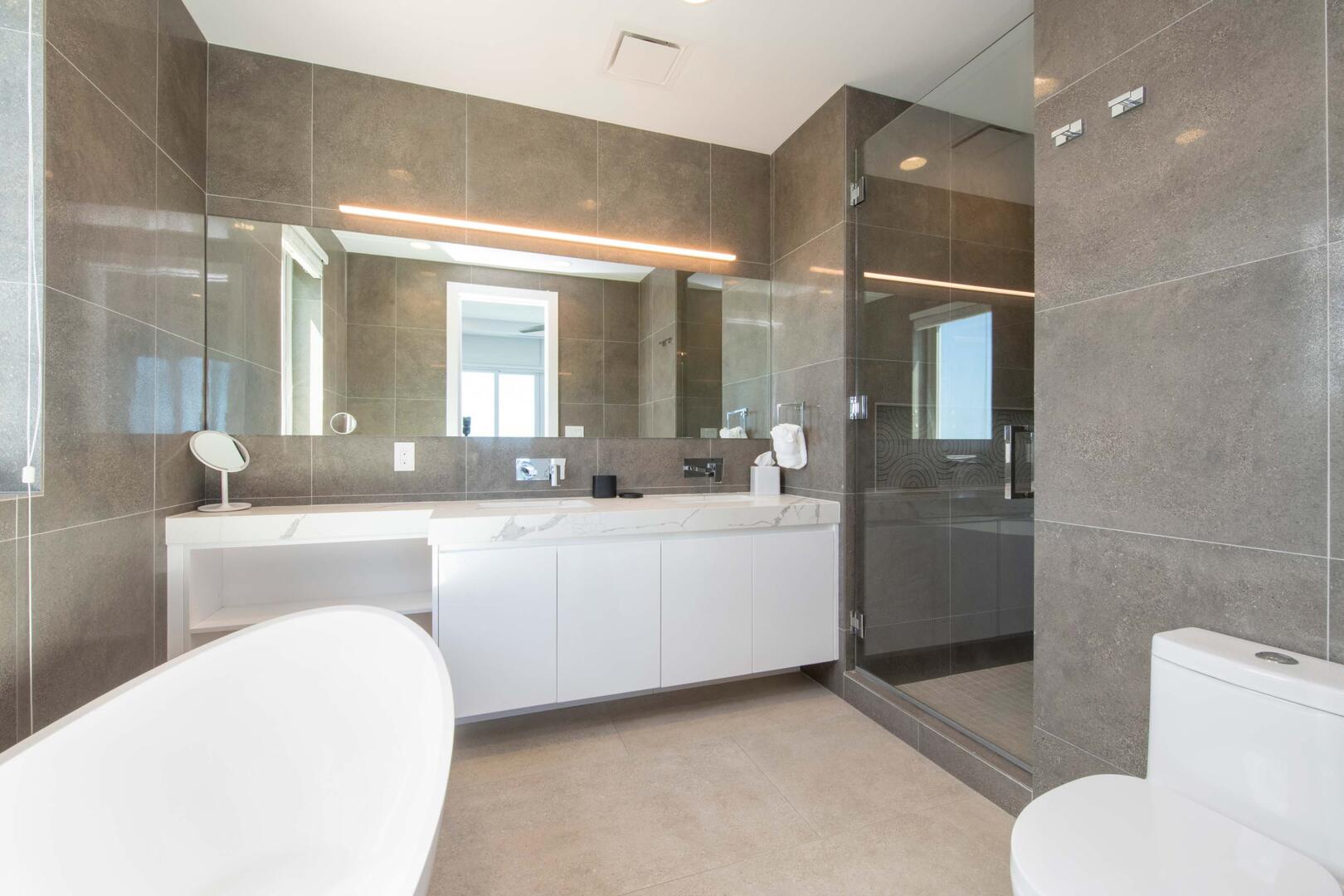 Primary Ensuite bathroom.