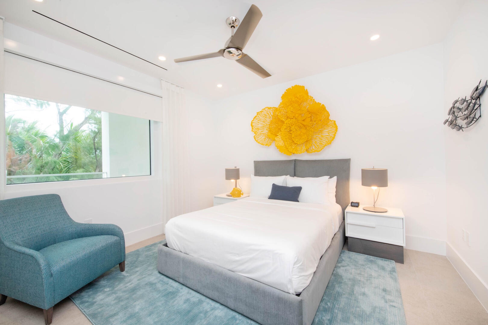 Guest Suite #2 with queen bed.