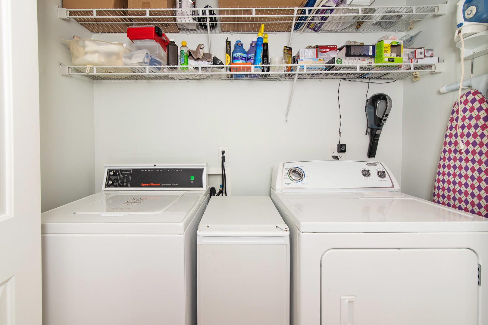 Laundry room.