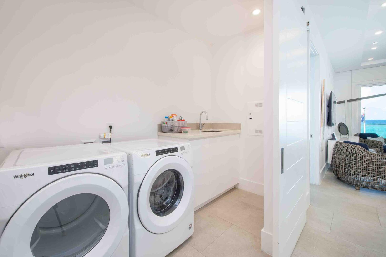 Laundry Room.