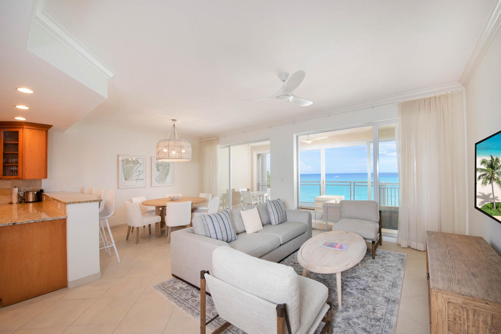 Complimentary housekeeping is provided on Mondays, Wednesdays, and Fridays.