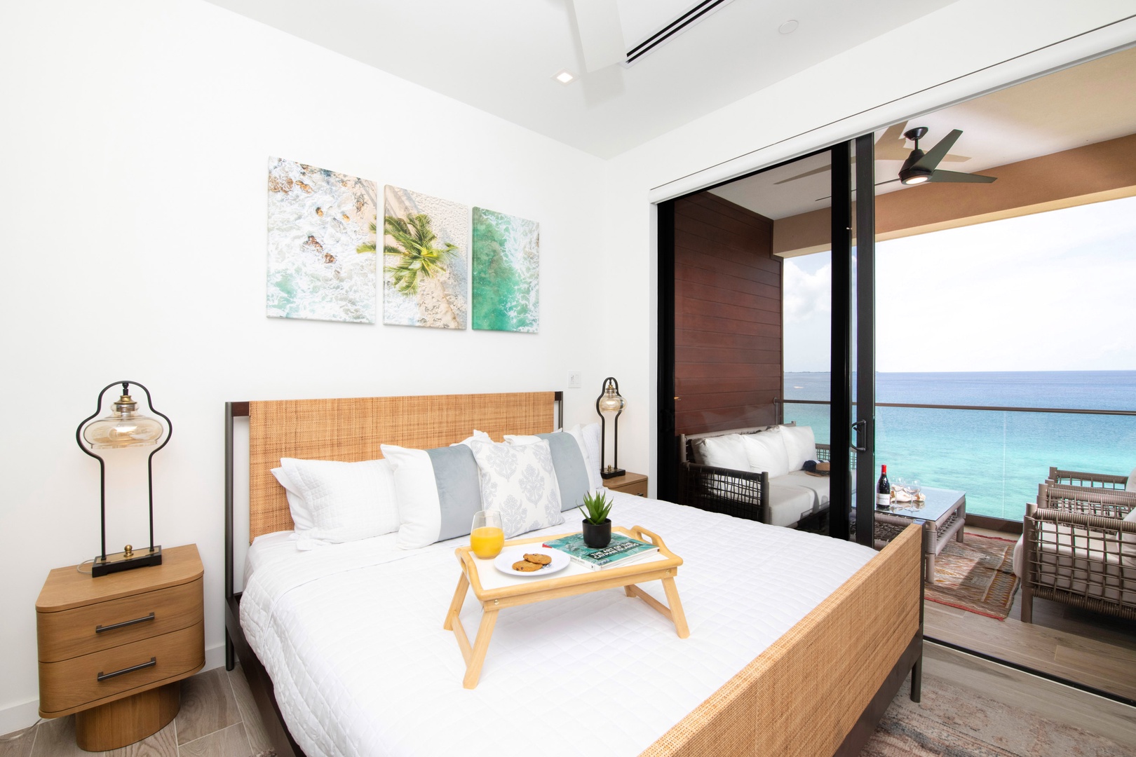 Bedroom 1 with king bed