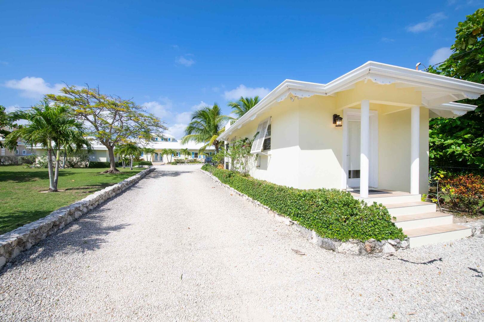 Guest cottage entrance