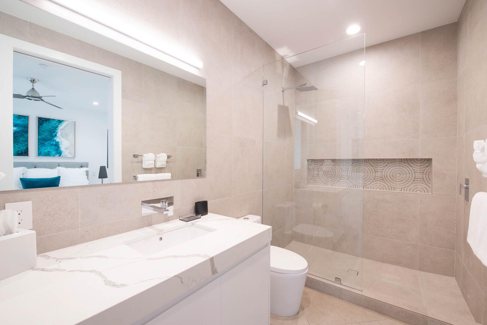 Guest Ensuite #1 with shower.