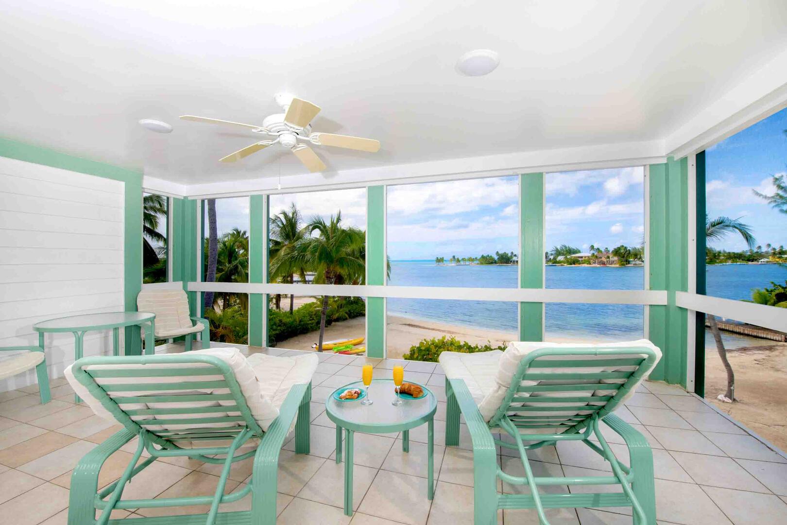 Rise and start your mornings with these dazzling waterfront views.